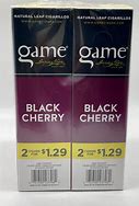GAME CIGARILLOS - GAME 1.29 BLACK CHERRY CIGARILLOS